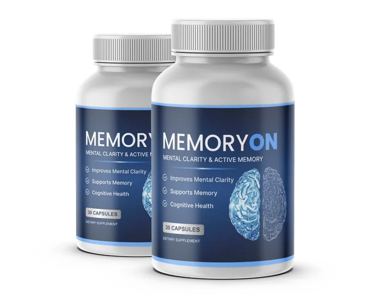MemoryOn memory and focus supplement bottles